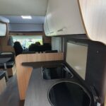 cocina de autocaravana alquiler 6plazas lugo